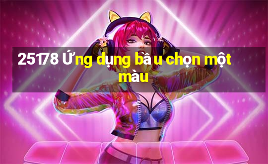 25178 Ứng dụng bầu chọn một màu