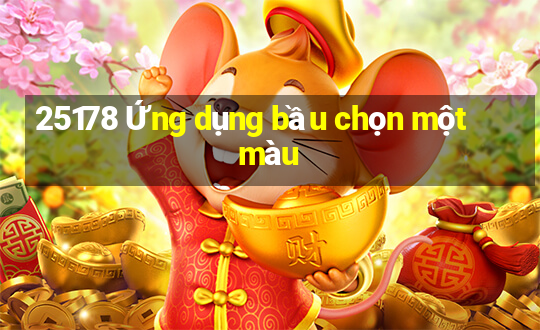 25178 Ứng dụng bầu chọn một màu