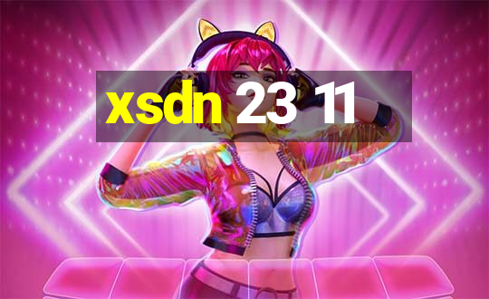 xsdn 23 11