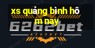 xs quảng bình hôm nay