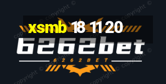 xsmb 18 11 20