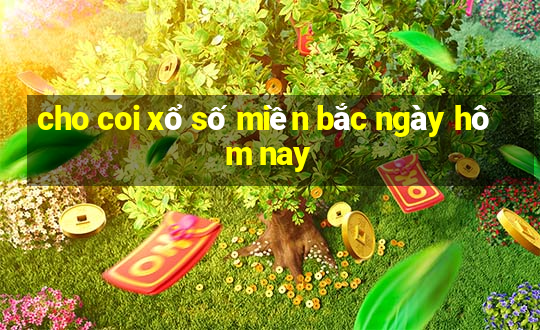 cho coi xổ số miền bắc ngày hôm nay