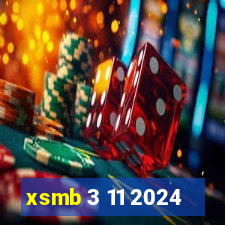 xsmb 3 11 2024