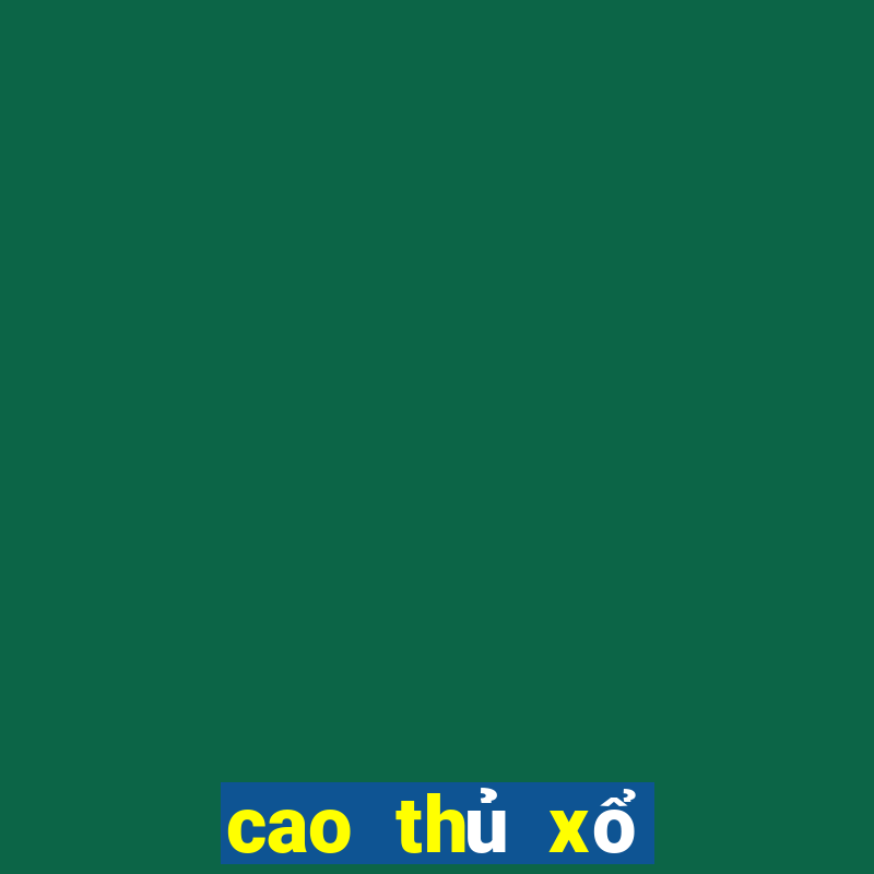 cao thủ xổ số miền bắc