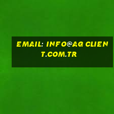 Email: info@ag client.com.tr