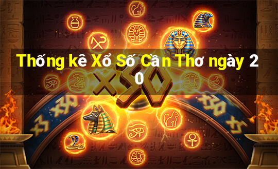 Thống kê Xổ Số Cần Thơ ngày 20