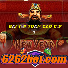 bài tập toán cao cấp 1