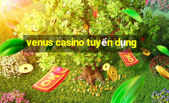 venus casino tuyển dụng