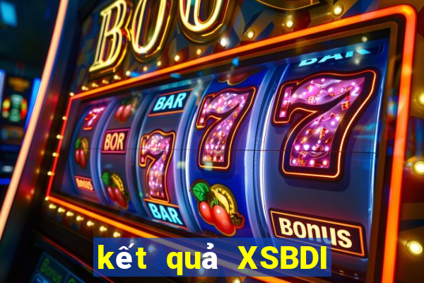 kết quả XSBDI ngày 1