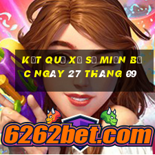 kết quả xổ số miền bắc ngày 27 tháng 09