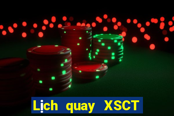 Lịch quay XSCT thứ tư