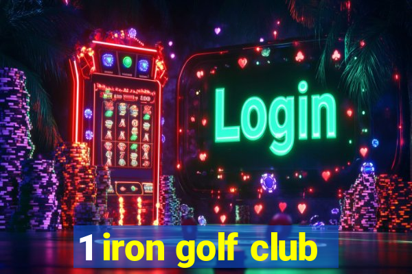 1 iron golf club