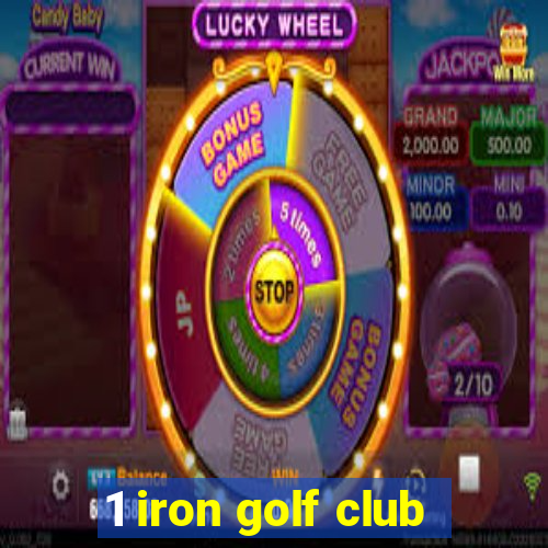 1 iron golf club