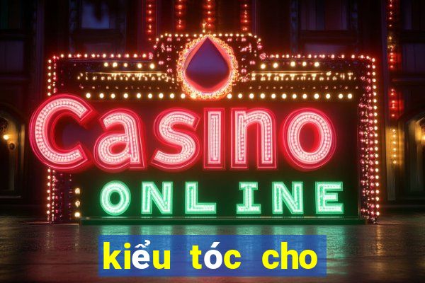 kiểu tóc cho đầu bẹt