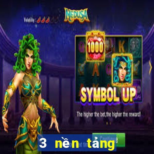 3 nền tảng xổ số