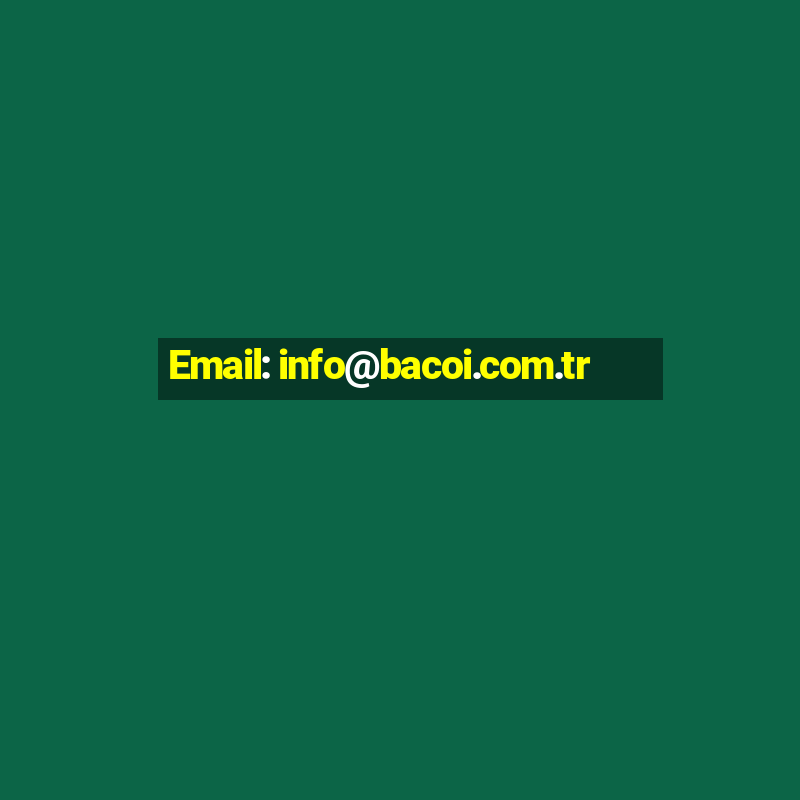 Email: info@bacoi.com.tr