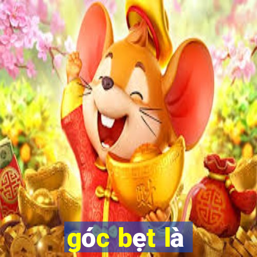 góc bẹt là