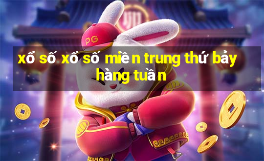 xổ số xổ số miền trung thứ bảy hàng tuần