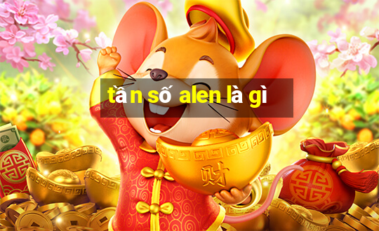 tần số alen là gì