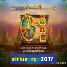 sirius rc 2017 đỏ đen