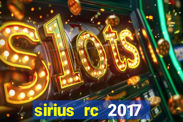 sirius rc 2017 đỏ đen