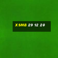 xsmb 29 12 20