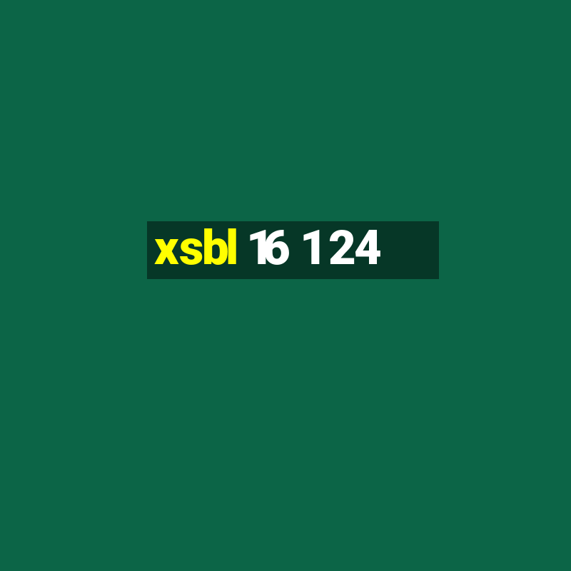 xsbl 16 1 24