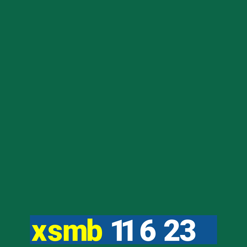 xsmb 11 6 23