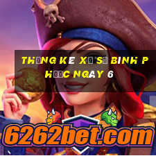 Thống kê Xổ Số Bình Phước ngày 6