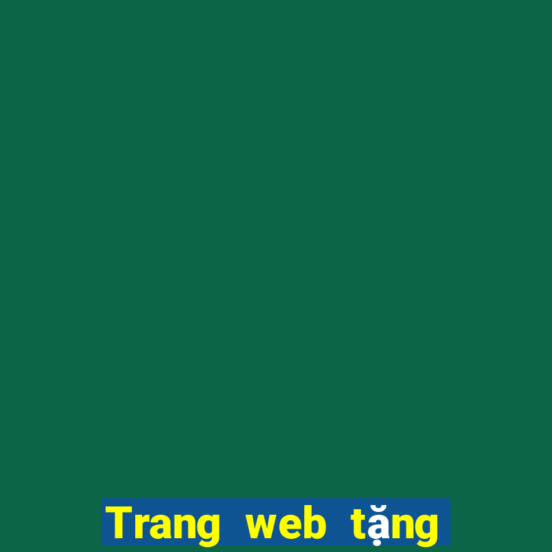 Trang web tặng và tặng thứ cấp