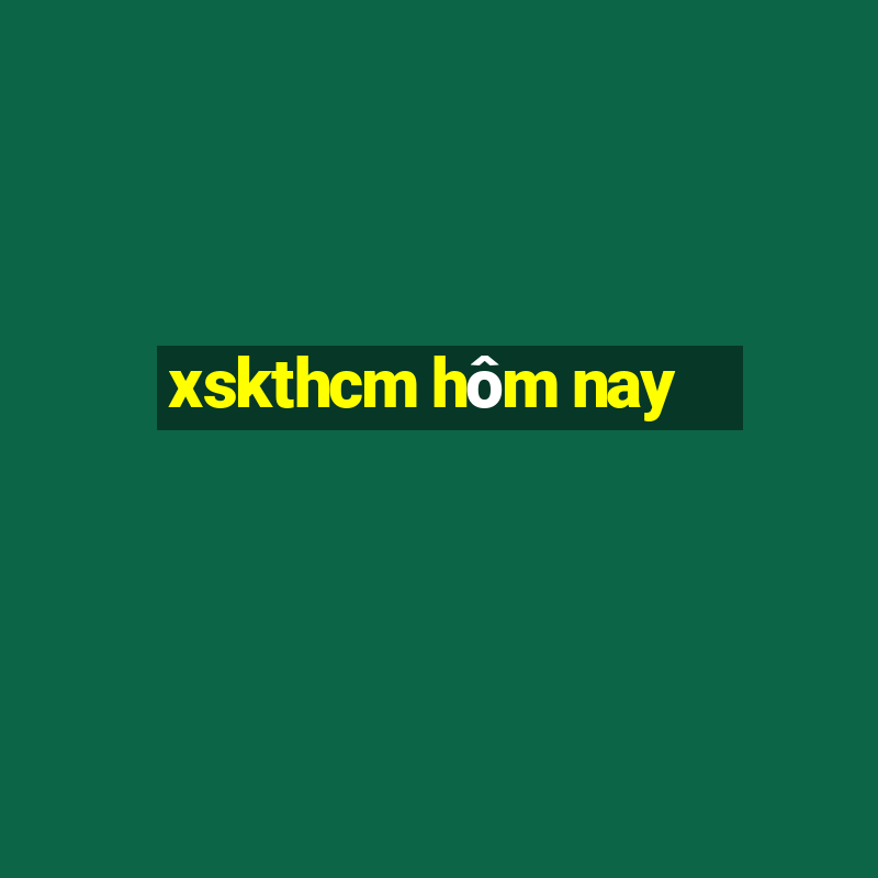 xskthcm hôm nay