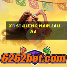 xổ số quảng nam lâu ra