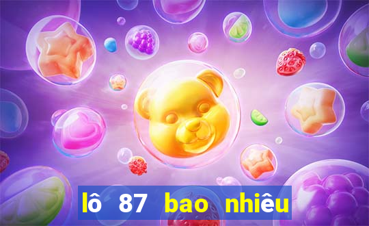 lô 87 bao nhiêu ngày chưa ra