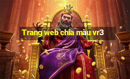 Trang web chia màu vr3