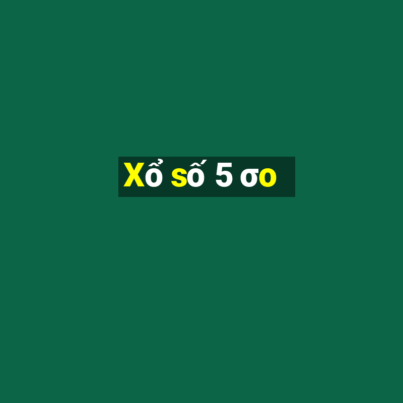 Xổ số 5 σo