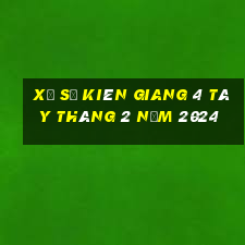 xổ số kiên giang 4 tây tháng 2 năm 2024