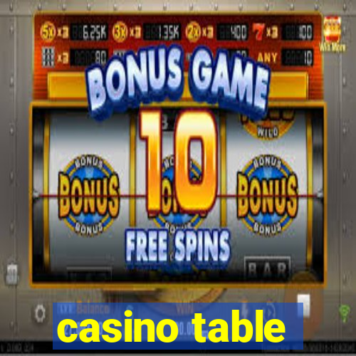 casino table