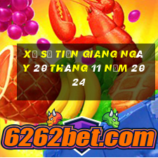 xổ số tiền giang ngày 20 tháng 11 năm 2024