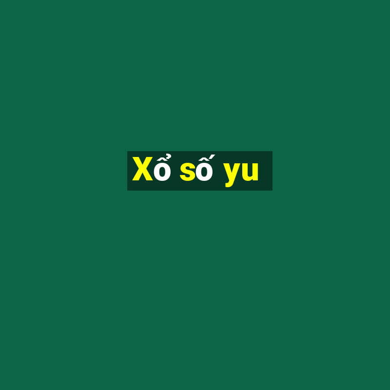 Xổ số yu