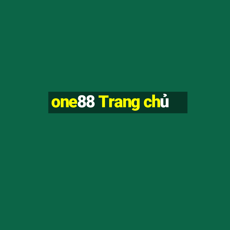 one88 Trang chủ