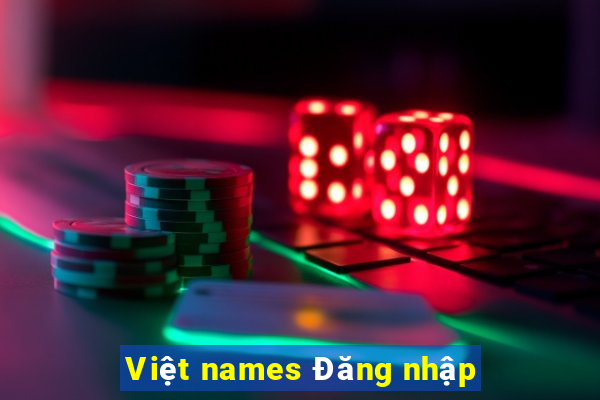 Việt names Đăng nhập