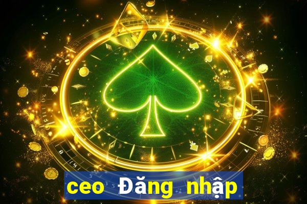 ceo Đăng nhập trực tuyến