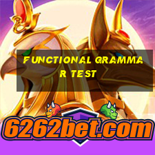 functional grammar test