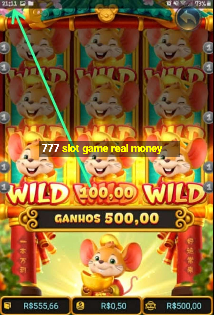 777 slot game real money