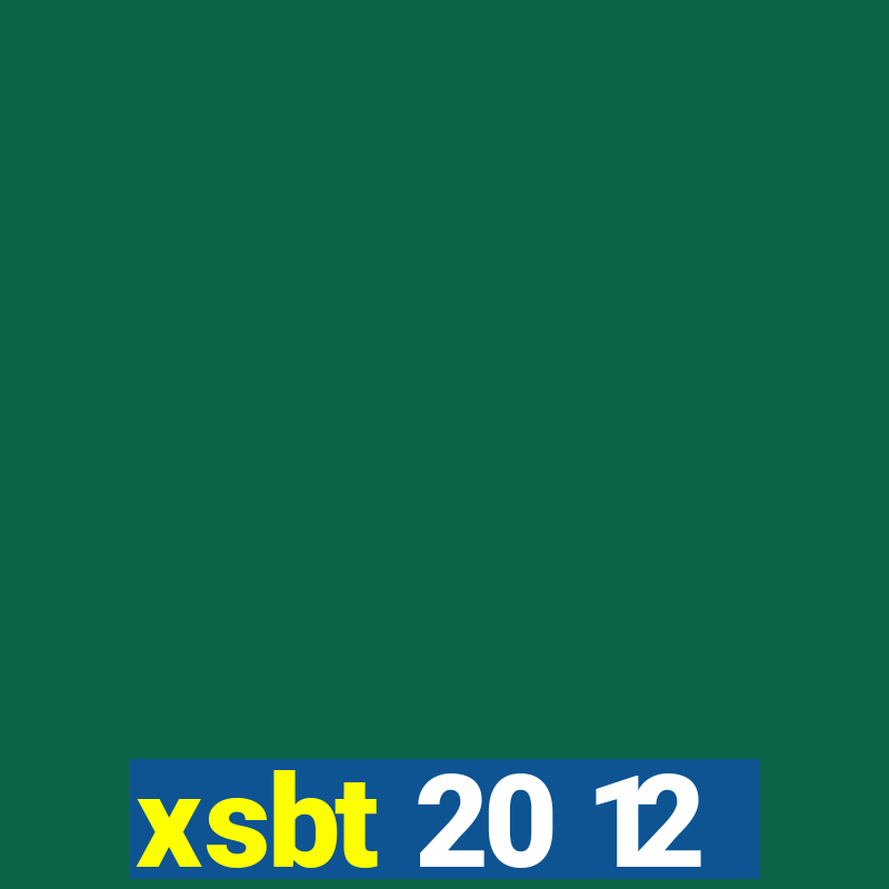 xsbt 20 12