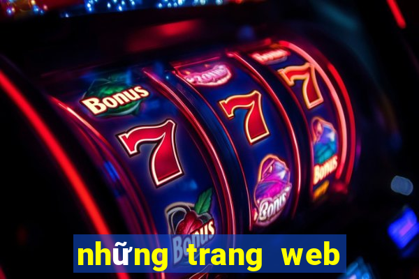 những trang web cá cược uy tín