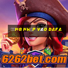 Đăng nhập vào dafa