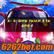 xổ số bình thuận 5 tháng 4