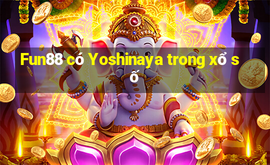 Fun88 có Yoshinaya trong xổ số