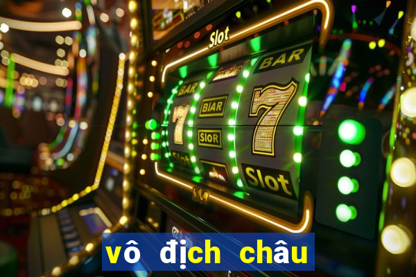 vô địch châu âu nam